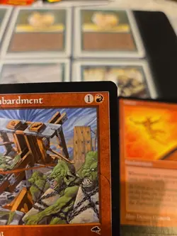 MTG Tempest Goblin Bombardment Never Played Nm - Image 3