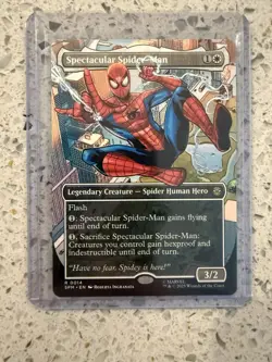 MTG Spectacular Spider-Man (Borderless) #14 Marvel's Spider-Man Regular - Image 1