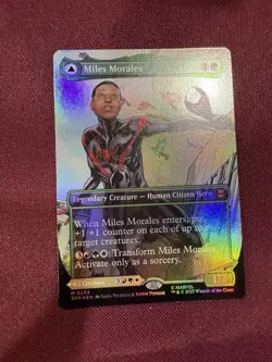 Miles Morales (0234) (Borderless) Marvel's Spider-Man Foil - Image 3