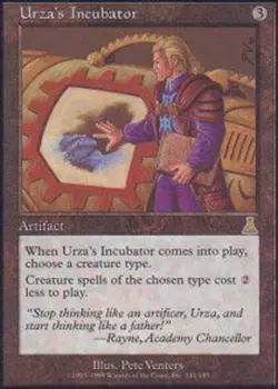 1x Urza's Incubator Heavy Play, English Urza's Destiny MTG Magic - Image 1