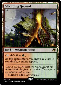 Stomping Ground R Promo Pack: Edge of Eternities 258 NM - Image 1