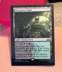 Overgrown Tomb Guilds of Ravnica Regular 253/259 Magic the Gathering MTG Land - Image 1