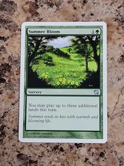 Summer Bloom - Ninth Edition 9th - LP Commander EDH - Image 2