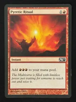1x MTG Pyretic Ritual - Magic 2011 (M11) #153 - Magic the Gathering - Image 1