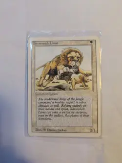 Savannah Lions Revised Edition Regular NEAR MINT - Image 1