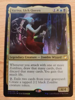 Varina, Lich Queen - 048/307 (Commander 2018) - Near Mint NM - Foil - Image 1