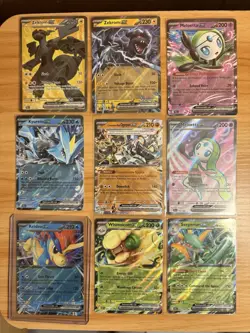 Pokemon TCG Black Bolt & White Flare Lot of 9 Ex Full Art Cards NM - Image 1