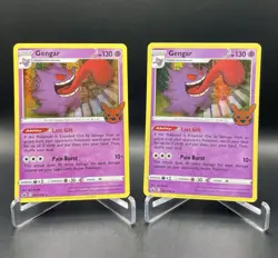 2x Gengar 057/198 Trick or Trade 2022 [Stamped] Rare Holo Pokemon TCG LP/NM - Image 1