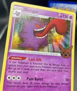 2x Gengar 057/198 Trick or Trade 2022 [Stamped] Rare Holo Pokemon TCG LP/NM - Image 3