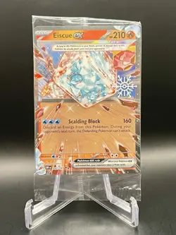 Eiscue ex 042/197 [Sealed + Snowflake Stamp) Double Rare Promo Pokemon TCG NM/M - Image 1
