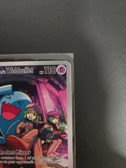 TCG Pokemon Team Rocket's Wobbuffet 203 Sv: Scarlet & Violet Promo Cards Holo - Image 4