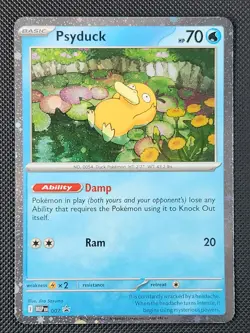 2x Psyduck 007 Black Star Promo Mega Evolution Pokemon MEP EN X2 NM Pack Fresh - Image 5