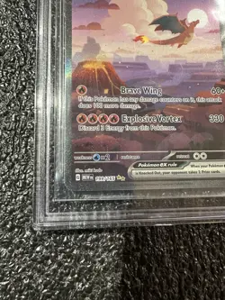 Pokemon Charizard EX 199/165 Special Illustration Rare BGS 9.5 Gem Mint PSA 10 - Image 5
