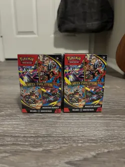 Pokemon Mega Evolution Booster Bundles (2) - Image 1