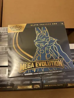 Pokemon TCG Mega Evolution Elite Trainer Box ETB Lucario + Gardevoir SET - Image 1