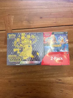 Pokemon Scarlet and Violet Surging Sparks Elite Trainer Box ETB Brand New Sealed - Image 1