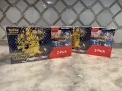 2025 Pokemon Scarlet & Violet Surging Sparks Elite Trainer Box with Booster NEW - Image 1