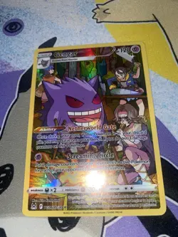 Pokemon TCG Gengar TG06/TG30 Lost Origin Full Art Trainer Gallery Holo NM - Image 2