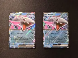 Pokemon TCG LOT 2x Veluza ex 043/159 Sv09: Journey Together Holo - Image 1