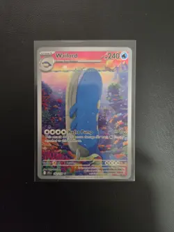 Wailord 162/159 Sv09: Journey Together Holo Rare-Pokemon TCG-Fast Shipping-NM!! - Image 1