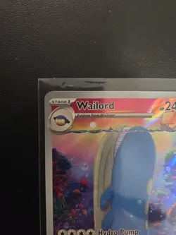 Wailord 162/159 Sv09: Journey Together Holo Rare-Pokemon TCG-Fast Shipping-NM!! - Image 3