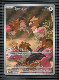 2025 Pokemon MEG EN-Mega Evolutions 135 Exeggutor 151 Spearow - Image 1