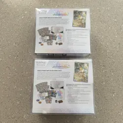 Pokemon TCG Prismatic Evolutions Elite Trainer Box New Sealed SET OF 2 - Image 2