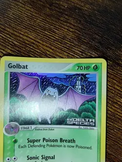 Pokemon Ex Delta Species Golbat 43/113 Reverse Holo Stamped - Image 3