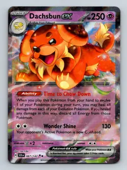 #67 Dachsbun ex 2024 Stellar Crown ~ Double Rare - Image 1