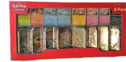 Lot of 2 Pokemon TCG Prismatic Evolutions 8-Tin Costco Sets NEW Factory Sealed🔥 - Image 2
