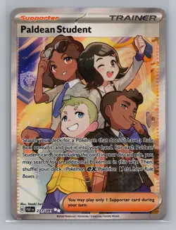 Pokemon Scarlet & Violet Paldean Fates Student Full Art - NM #231/091 8773 - Image 1