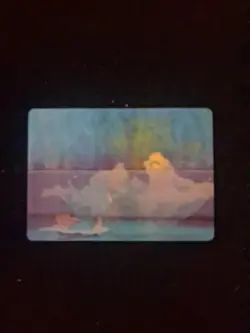 1998 Pokemon Poolside #PIKA-0019D/DVD 3D card Insert from VIZ Video DVD - Image 1