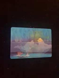 1998 Pokemon Poolside #PIKA-0019D/DVD 3D card Insert from VIZ Video DVD - Image 2