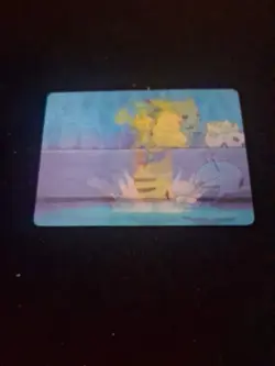 1998 Pokemon Poolside #PIKA-0019D/DVD 3D card Insert from VIZ Video DVD - Image 5