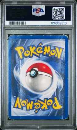 PSA 1 Rocket's Moltres 12/132 Gym Heroes 2000 Holo Rare WOTC Pokemon Card TCG - Image 2