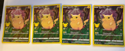Pokemon Pikachu TCG 5/25 Celebrations Full Art Holo Card 25th Anniversary Lot X4 - Image 1