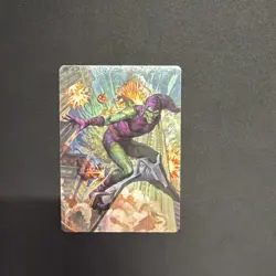 MTG - Spider-Man - Green Goblin Art Card #26 NM - Image 2