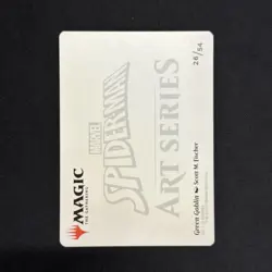 MTG - Spider-Man - Green Goblin Art Card #26 NM - Image 4
