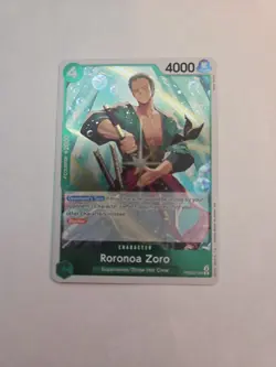 One Piece Roronoa Zoro PRB02-006 The Best Volume 2 Foil Card English - Image 1