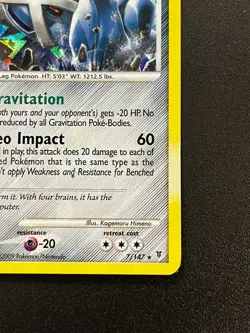 Metagross 7/147 - Cracked Ice Exclusive Holo Supreme Victors Pokemon Card HP/DMG - Image 3