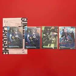 Gundam The Card Game TCG English Bandai Beta Box Opened with All Cards Sleeved! - Image 5
