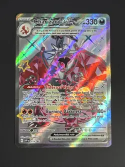 Pokemon Card TCG - Charizard ex SVP 074 Black Star Promo Scarlet & Violet - Image 1