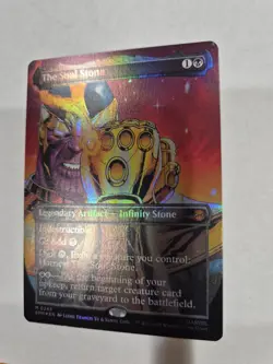 Magic The Gathering Spider-man foil card THE SOUL STONE M 0243 - Image 3