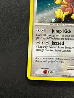 Lopunny 9/17 - Pop Series 9 Cosmos Holo Pokemon TCG Card LP - Image 2