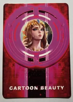 SEXY HEROINE WAIFU Zelda THE LEGEND OF ZELDA ACG PREMIUM HOLO CARD NM - Image 2