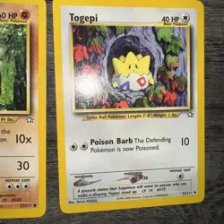 Pokemon TCG Neo Genesis Non-Holo Card Lot Of 5 - Image 4