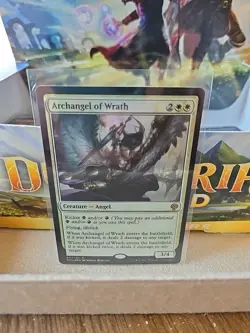 Archangel of Wrath 003/281 - Magic MTG Dominaria United - Foil Rare - NM - Image 1