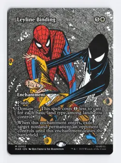 Leyline Binding (Borderless) #2 Mythic Rare - MTG MAR Marvel Eternal-Legal - Image 1