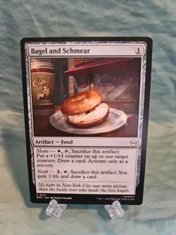 Bagel and Schmear Marvel's Spider-Man Regular, MTG Magic The Gathering, NM - Image 1