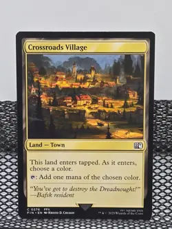MTG, Crossroads Village, C, Final Fantasy, FIN, NM/MINT, 0276 - Image 1